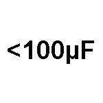 Elecotrlytics -100uF