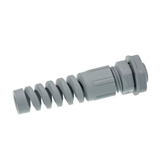 Cable gland with bend protection 7mm