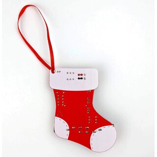 Holiday Pedal Ornament Stocking