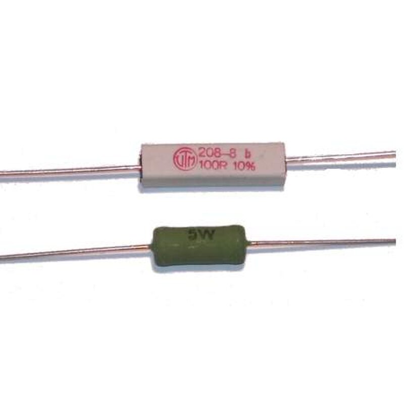 Wirewound Resistors 10 pieces SMD 2watts 5ohms 1% 