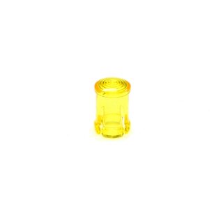 Fresnel-Linse 5mm rund flach gelb