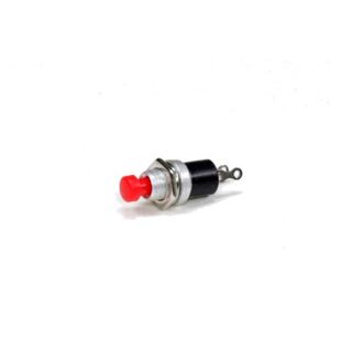 Pushbutton momentary switch NO red