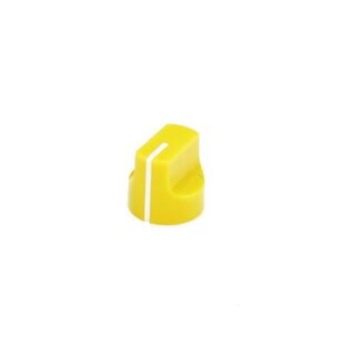 Mini pointer knob yellow