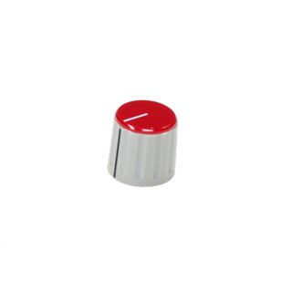 Spannzangenknopf grau/rot 21mm