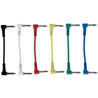 Patchcord 15cm angled colours