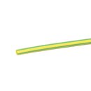 Heat shrink tube 2,4->1,2mm yellow/green1m