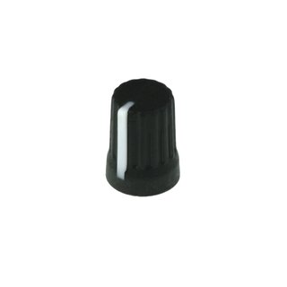 Gummiknopf 15mm schwarz