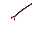 Wire 2x0,25mm2 5m red/black