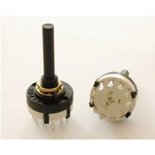 Rotary switch 4P3T sealed