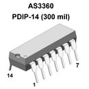 AS3360 Dual log/lin VCA