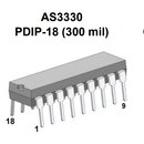 AS3330 Dual log/lin VCA