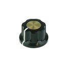 Black Fluted Gold anodized Center 20mm