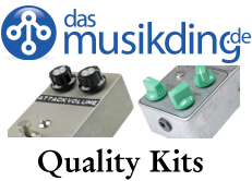 musikding guitar and bass effect pedal kits